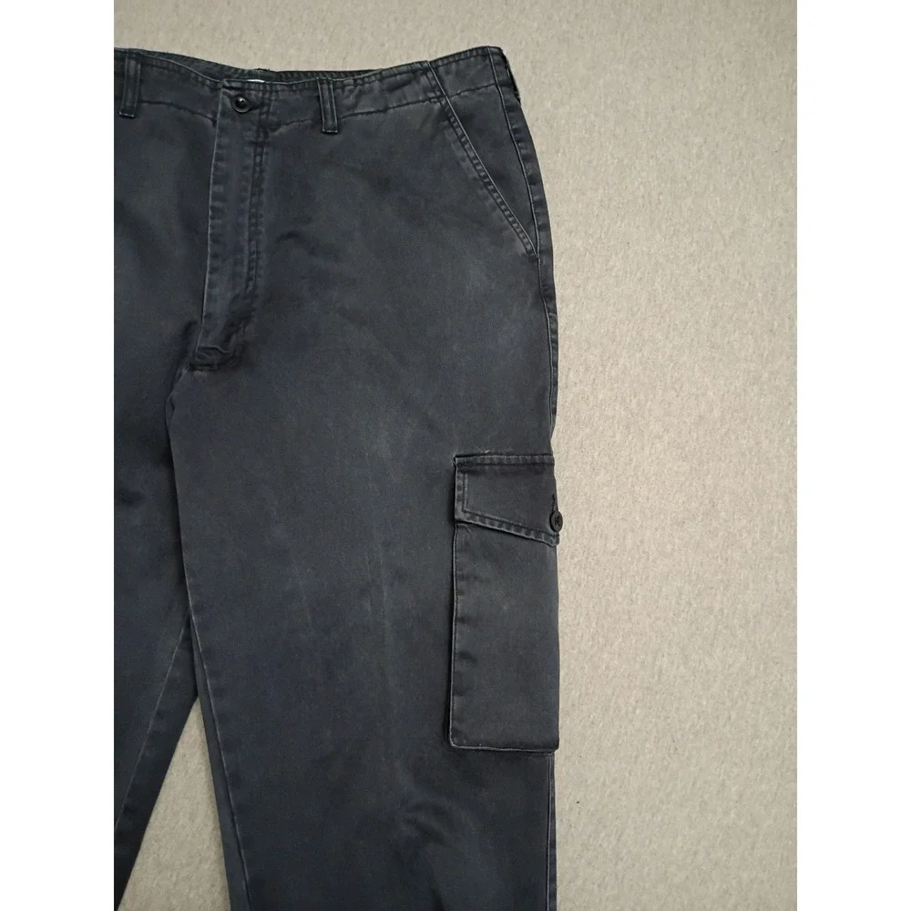 Polo Ralph Lauren Mens Cargo Pants Navy Blue Faded Cotton 38x32 974828594ABL